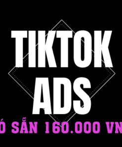 TÀI KHOẢN ADS TIKTOK NAP SẴN 160K BC3