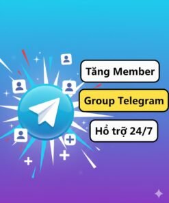 Dịch Vụ Tăng Thành Viên Group Telegram – Member Thật, Tăng Nhanh, An Toàn, Giá Tốt